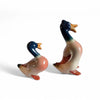 PAIR OF GOOD QUALITY CHINA CERAMIC MALLARD DUCKS - The royce furnishings