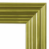 Full Length Rectangular Mirror Gold Metallic Frame Easy Hang Vertical Horizontal - The royce furnishings