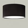 Modern Drum Pendant Ceiling Light Shades with Frosted Diffusers in 5 Colours - The royce furnishings