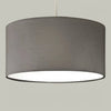 Modern Drum Pendant Ceiling Light Shades with Frosted Diffusers in 5 Colours - The royce furnishings