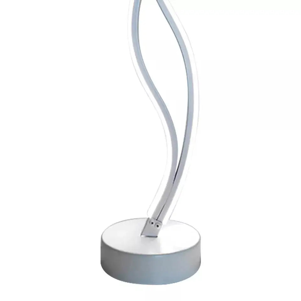 LED Table Lamp Modern Decorative Curved Bedside Light for Home Bedroom Party - The royce furnishings