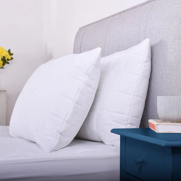 Pure Cotton Pillow Protector Pair