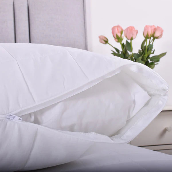 Pure Cotton Pillow Protector Pair
